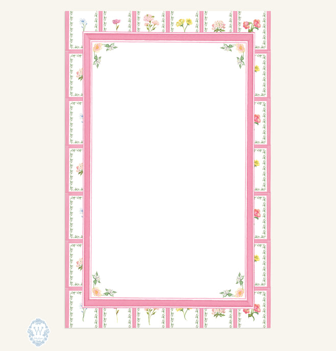 The Garden Party Large Notepad